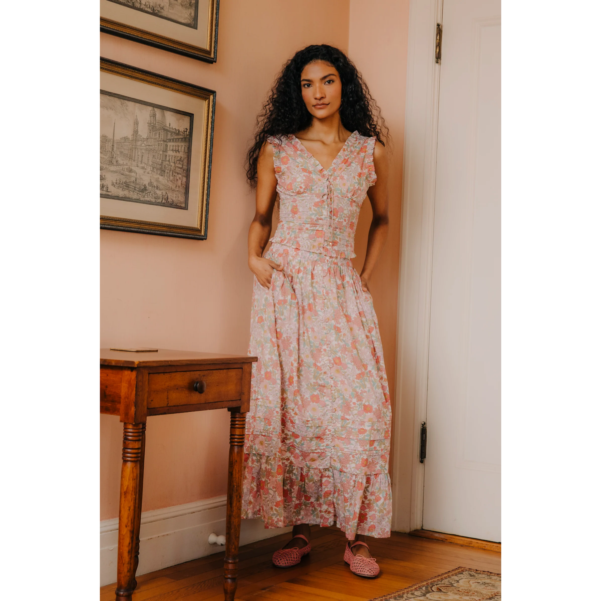 Eden Maxi Skirt - Clarabell Liberty Print