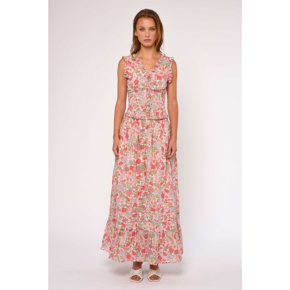 Eden Maxi Skirt - Clarabell Liberty Print