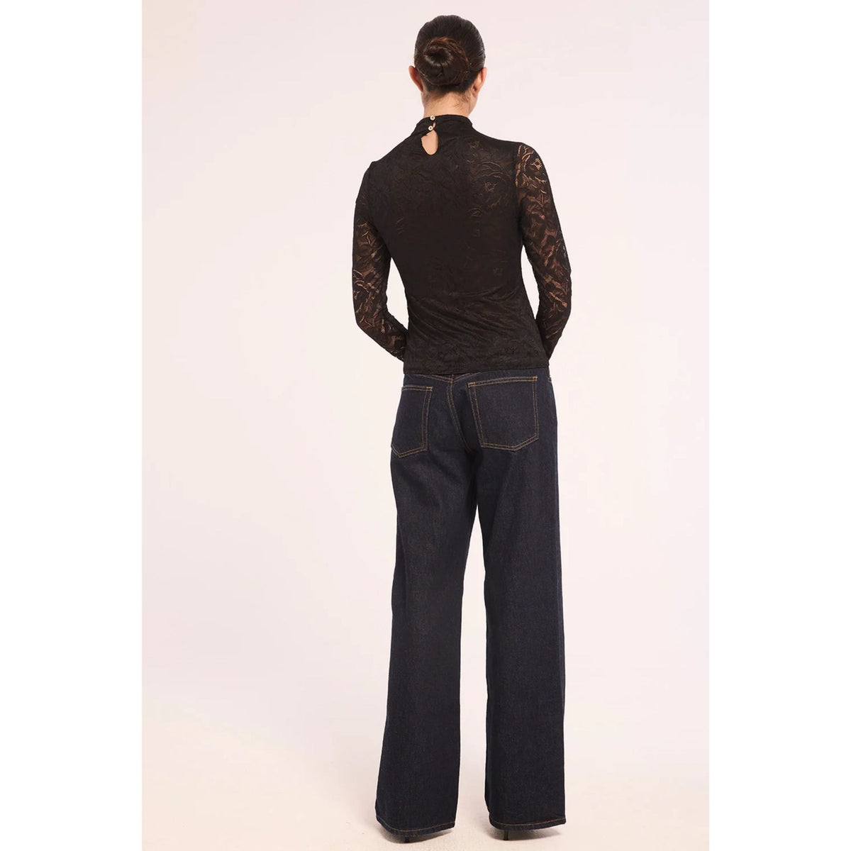 Emman Top - Black Lace