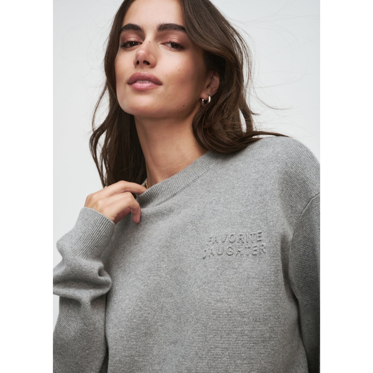 The Fatigue Sisters Sweatshirt - Heather Grey