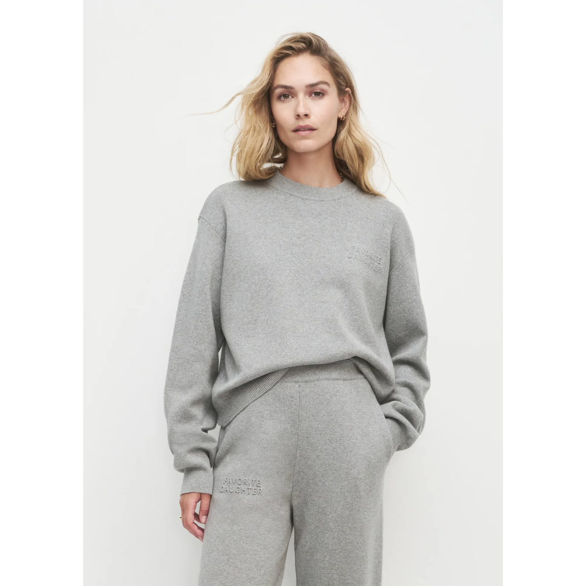 The Fatigue Sisters Sweatshirt - Heather Grey