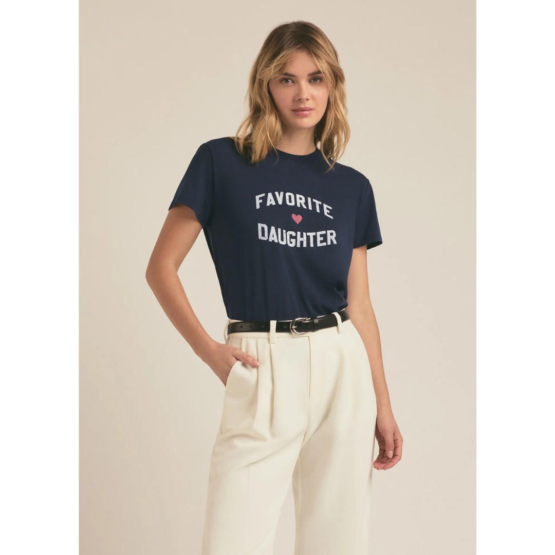 Favorite Daughter Tee - Navy