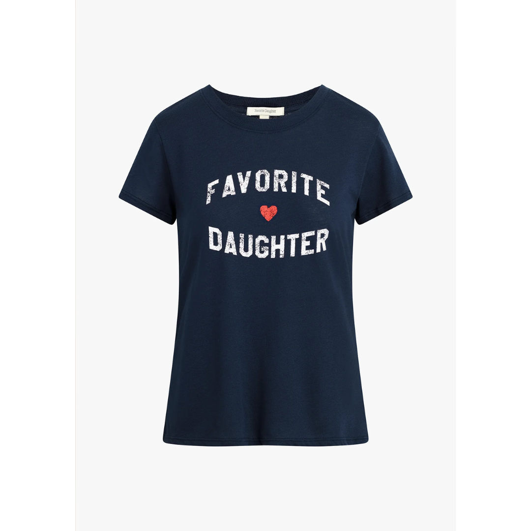Favorite Daughter Tee - Navy
