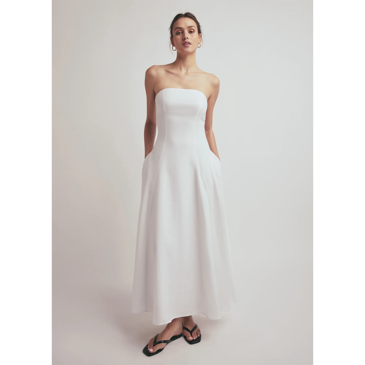 Favorite Linen Dress - White