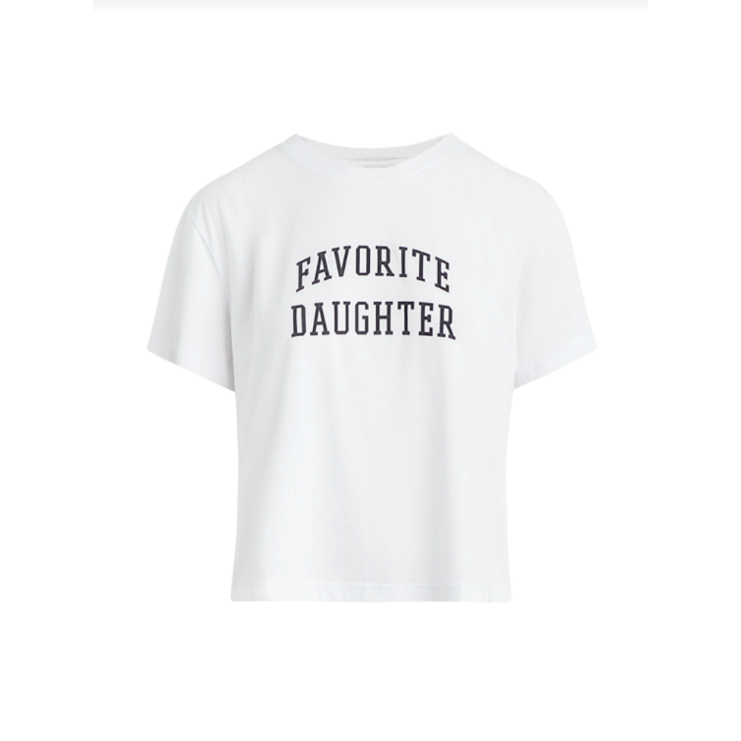Cropped Collegiate Tee