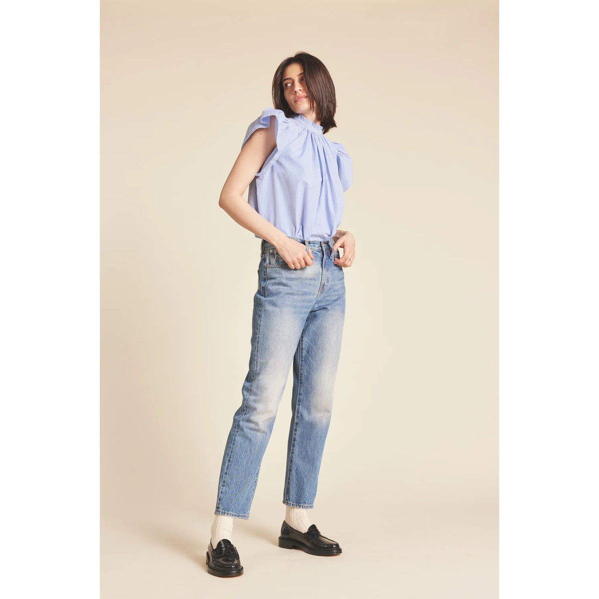 Carla Highneck Blouse