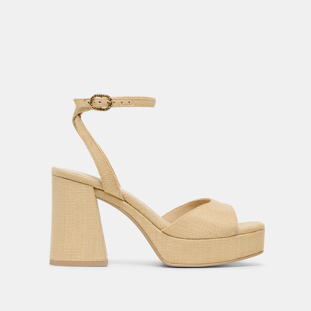 Felica Heels - Natural Raffia