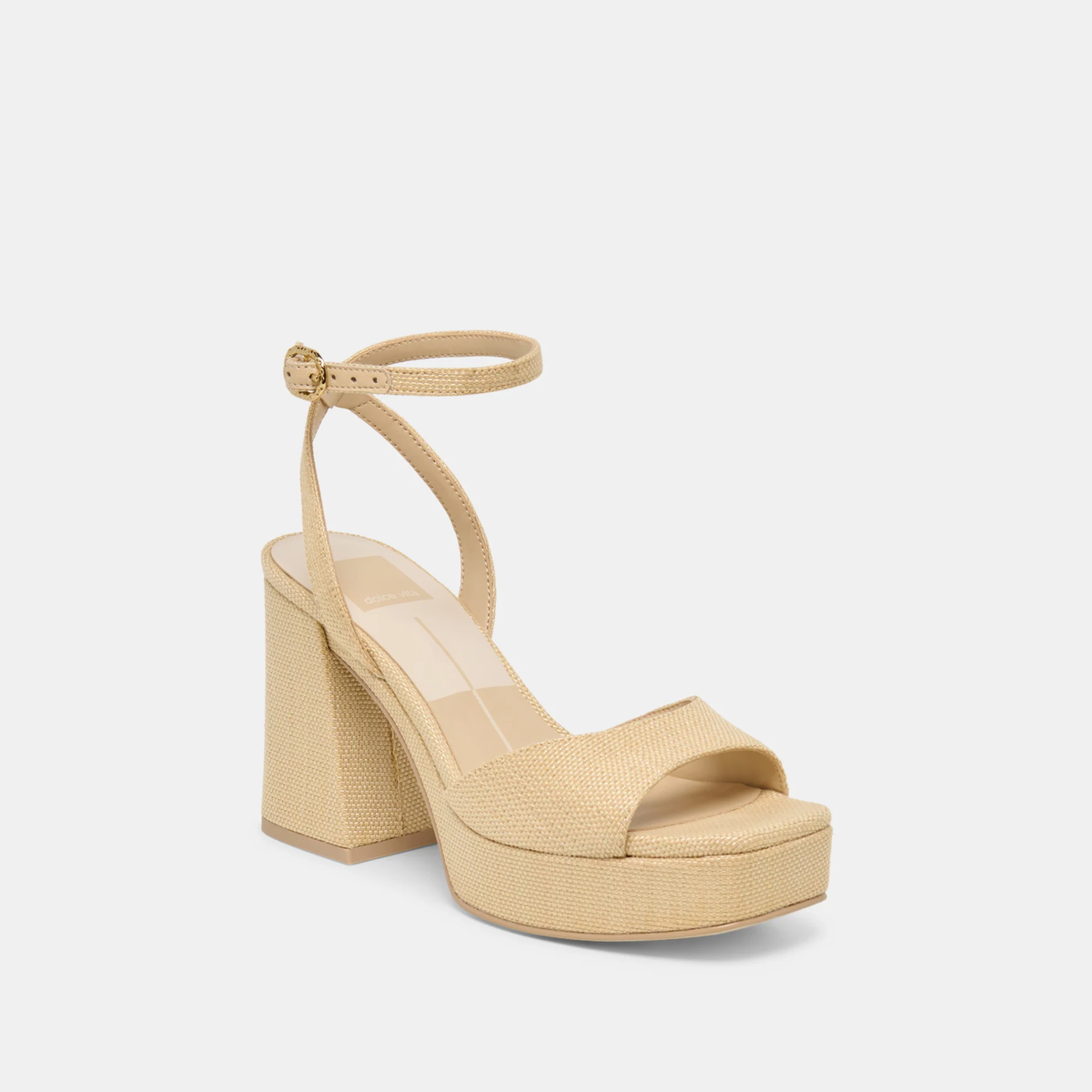 Felica Heels - Natural Raffia
