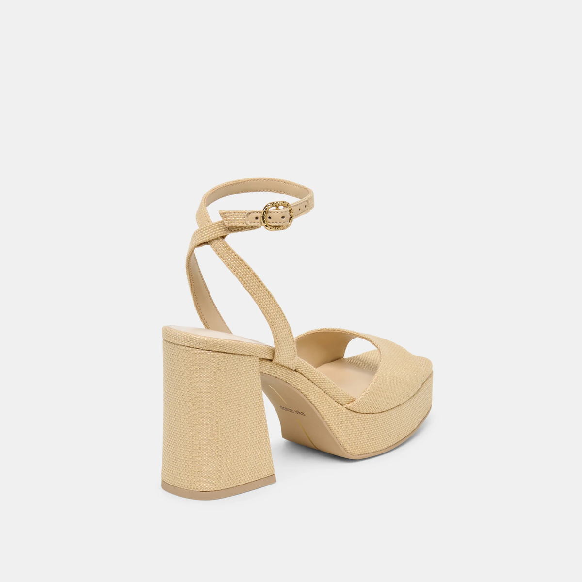 Felica Heels - Natural Raffia