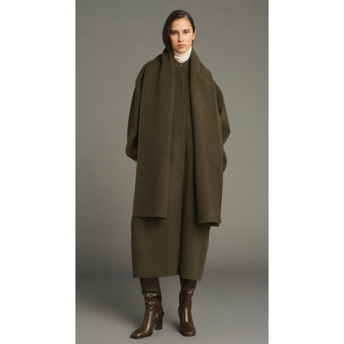 Finn Coat - Khaki Marl