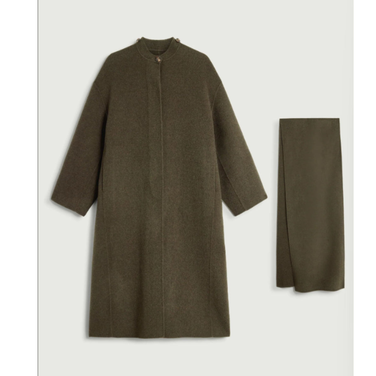 Finn Coat - Khaki Marl