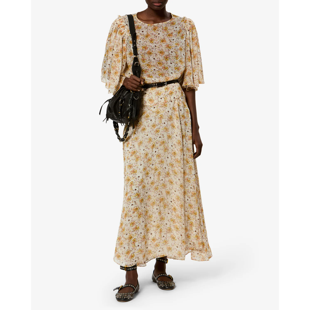 Fran Skirt - Light Yellow Ecru
