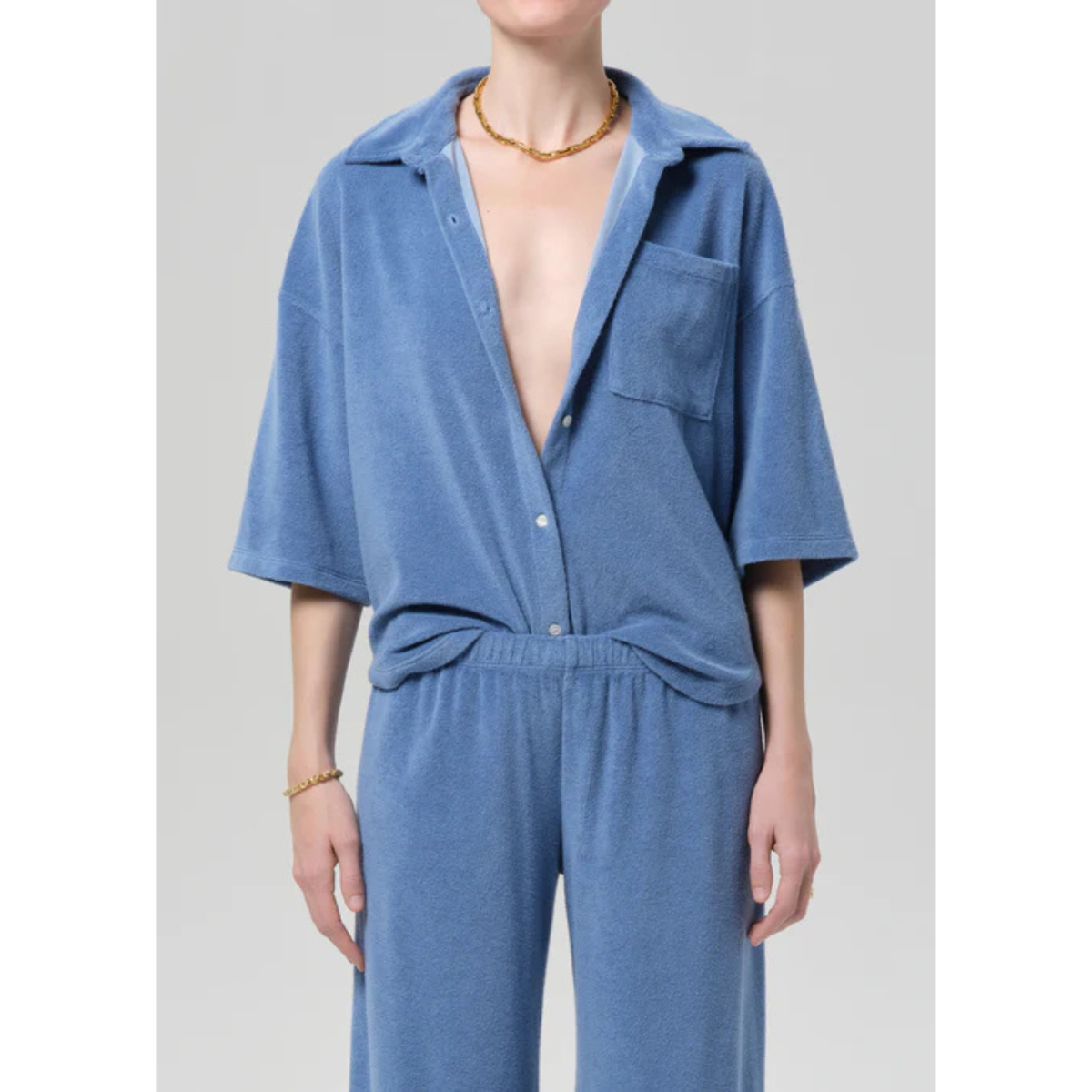 Francis Knit Shirt - Oceanic