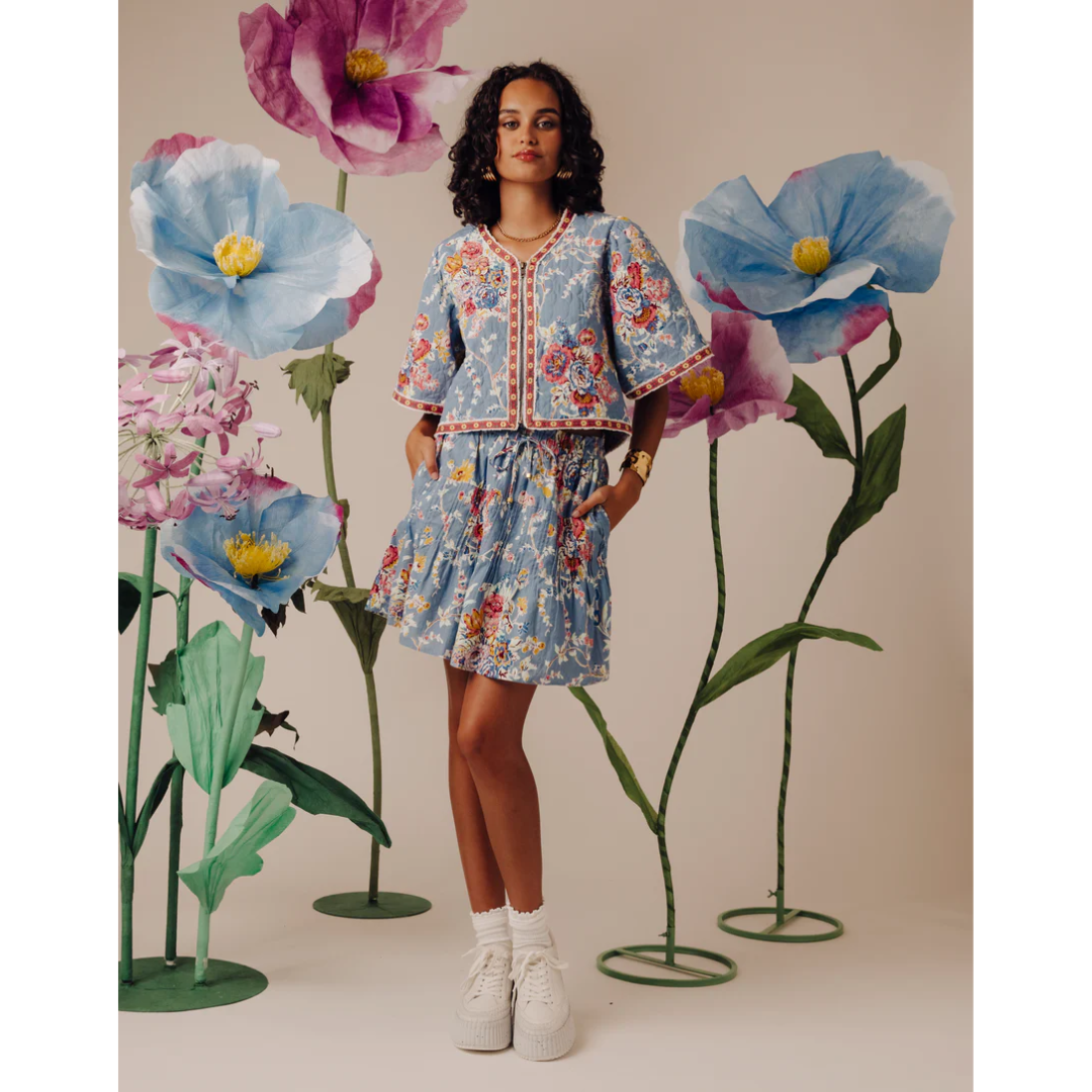Gardina Jacket - Powerscourt Garden Floral