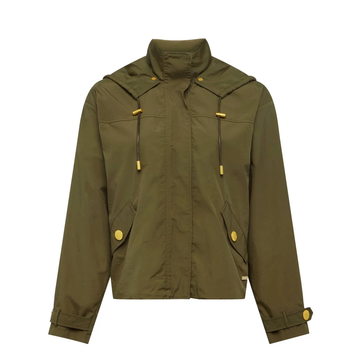 Geovana Hooded Windbreaker