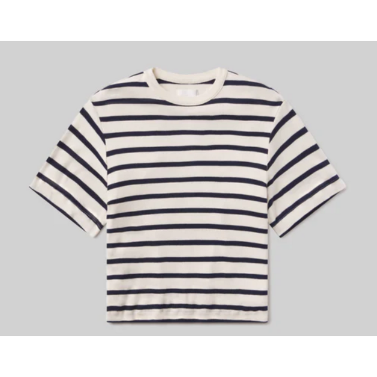 Goldie Tee - Azure Stripe