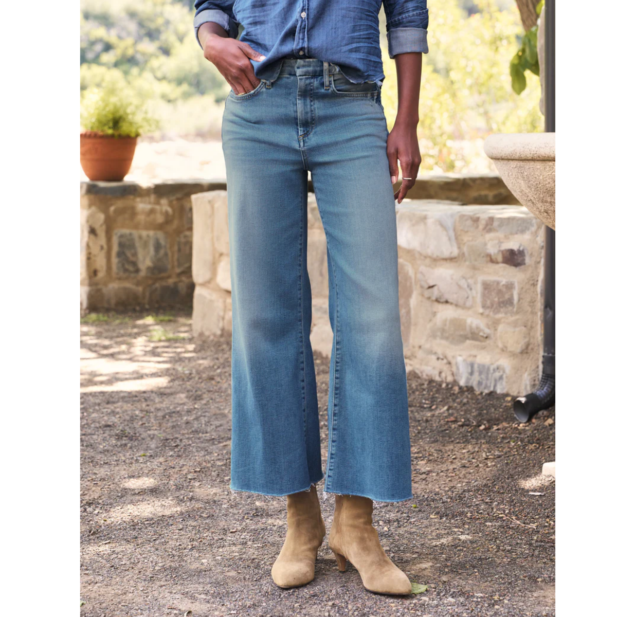 Galway 26" Wide-Leg Jean - 1972