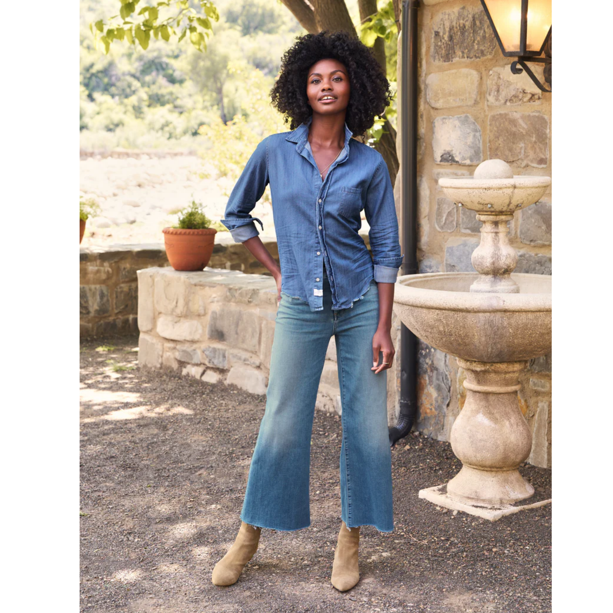 Galway 26" Wide-Leg Jean - 1972