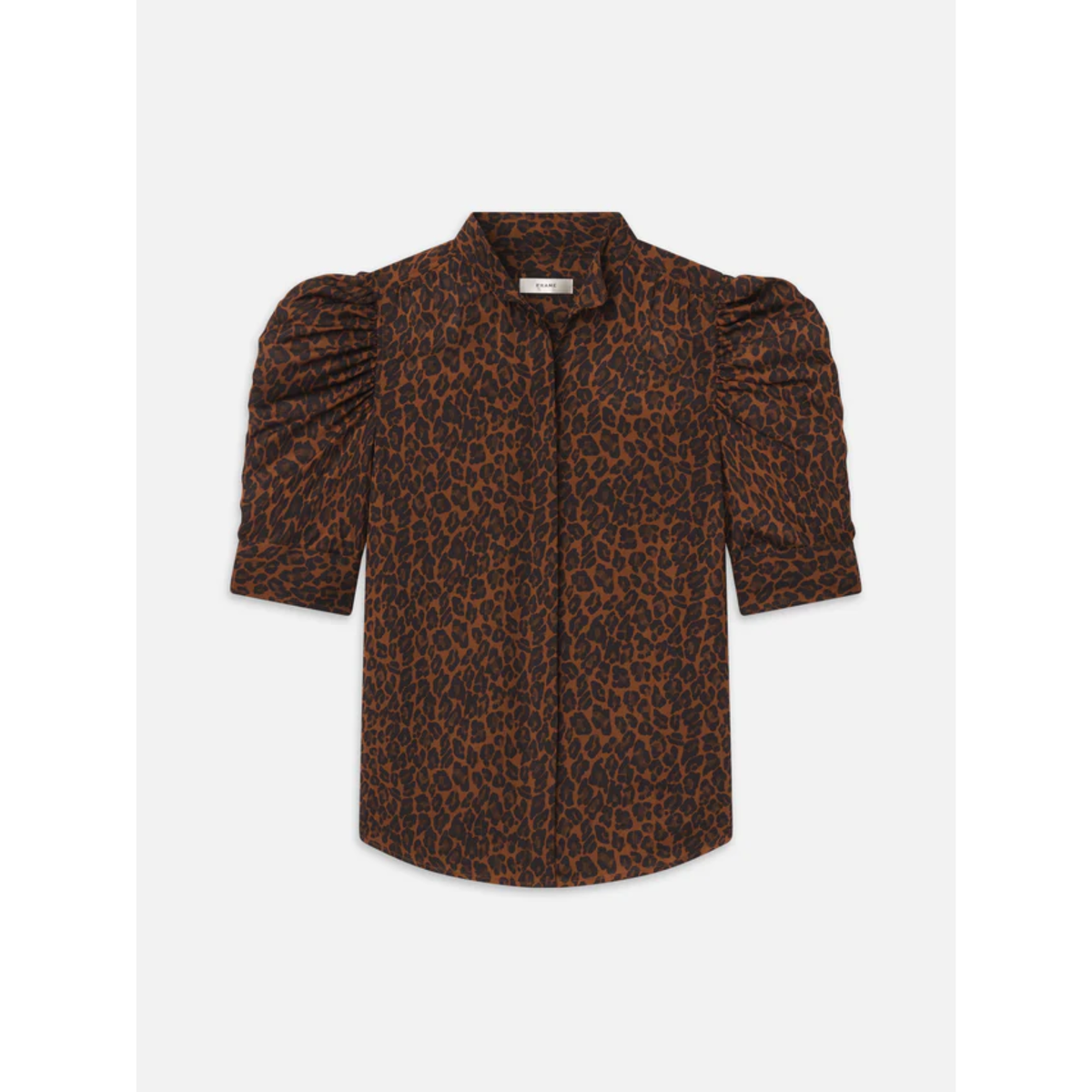 Gillian Blouse - Light Leopard Multi