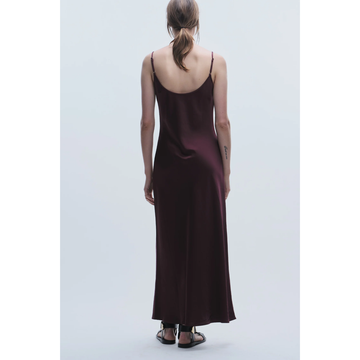 Haley Slip Dress - Grape