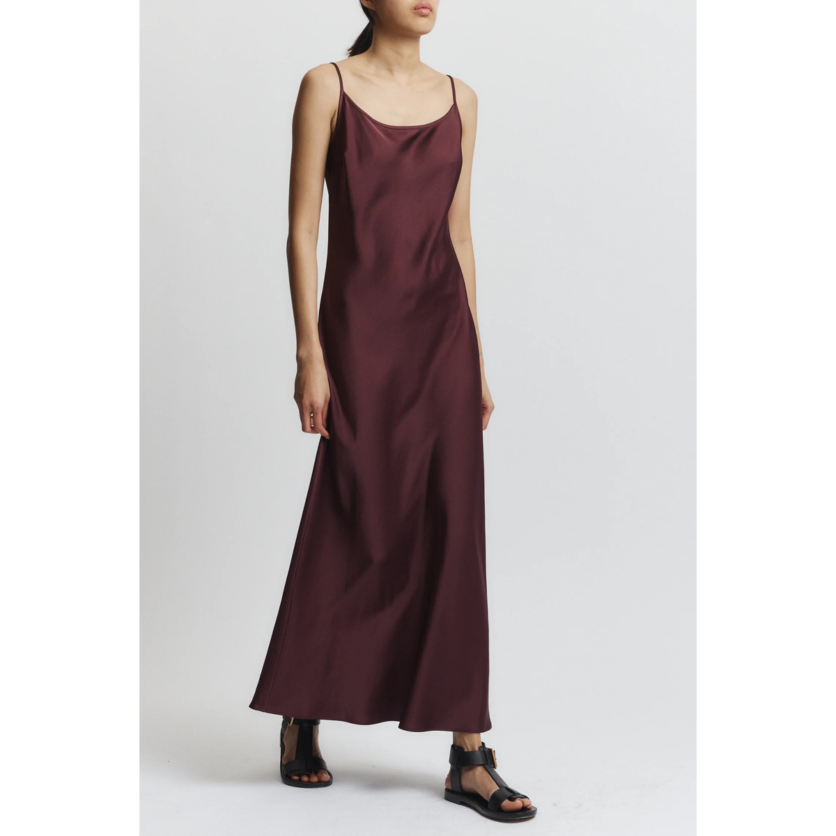 Haley Slip Dress - Grape