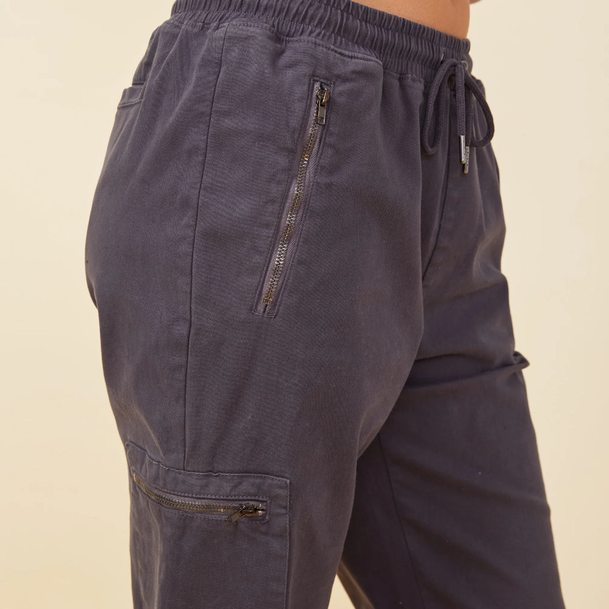 Stretch Twill Moto Pant