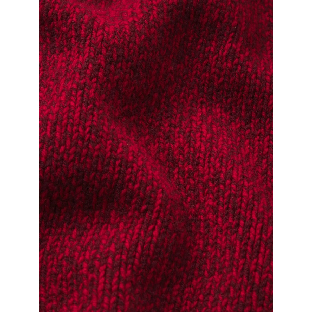 Half Zip Marled Sweater - Paprika