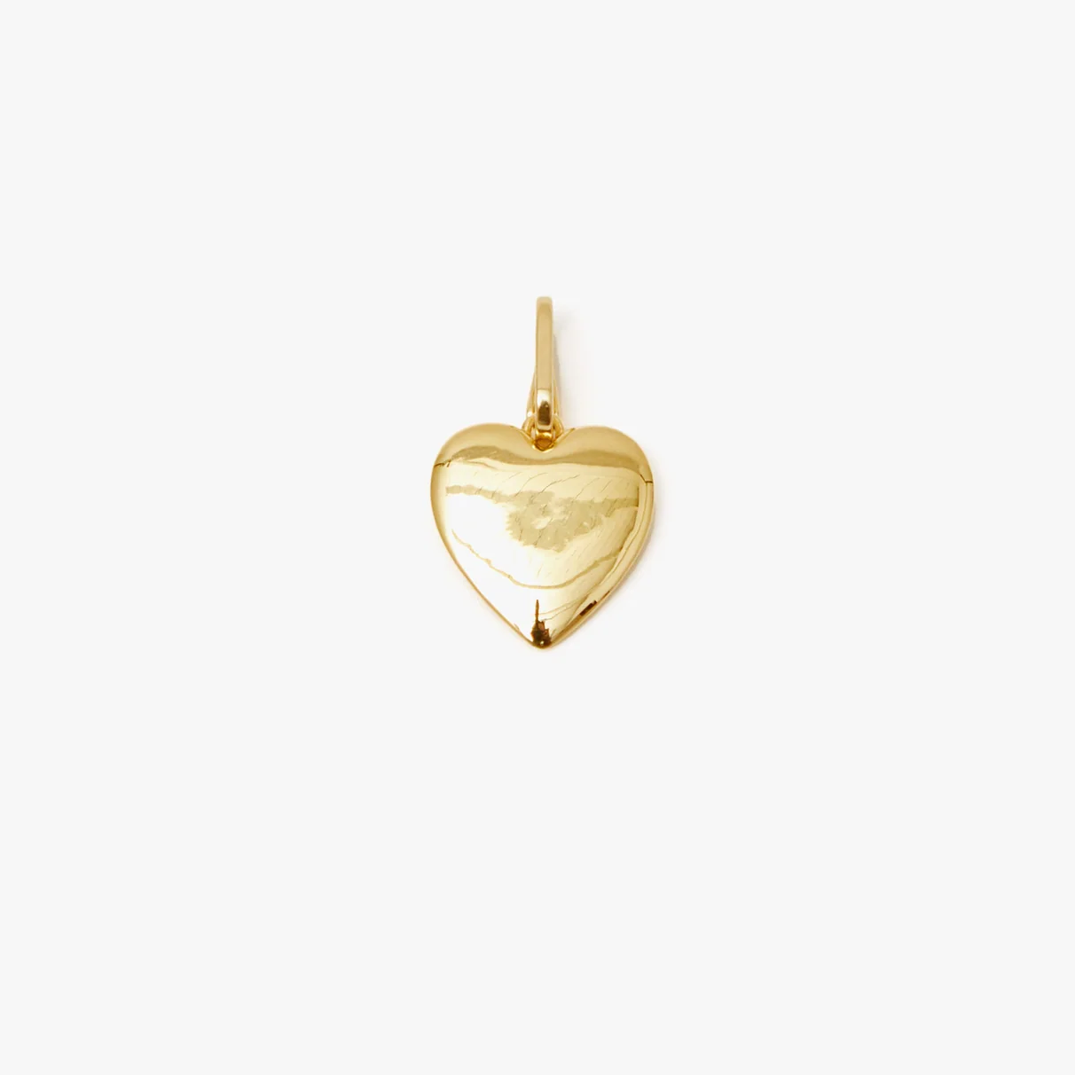V Logo Charm Long Necklace