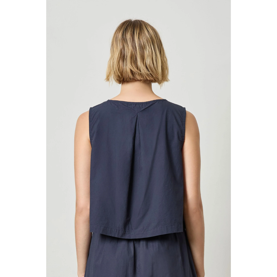 Hidden Placket Top