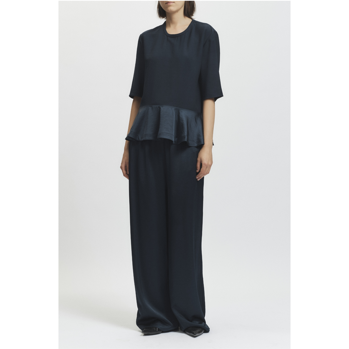 Holt Blouse - Navy