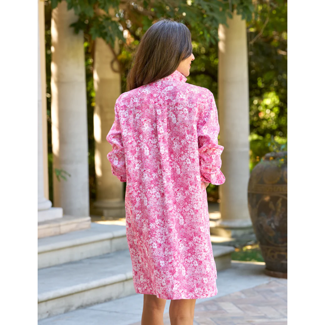 Hunter Shirtdress - Pink Floral
