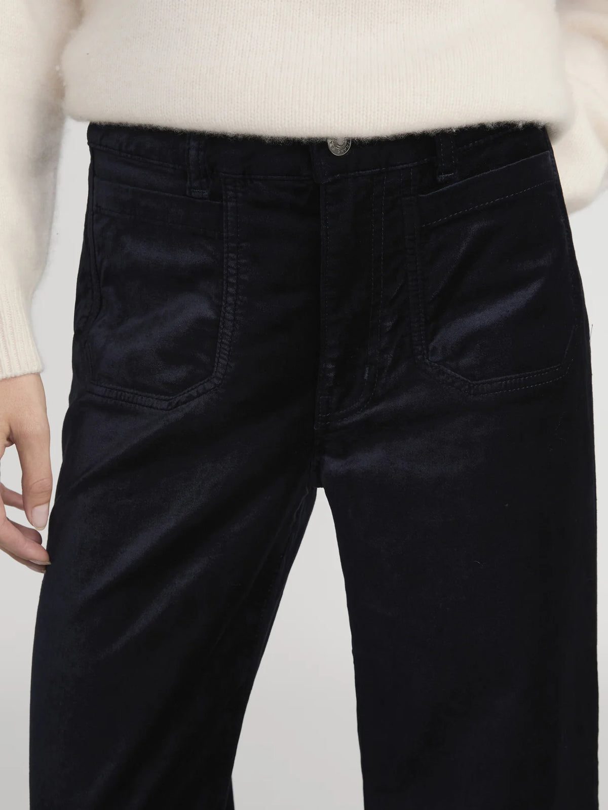 Le Slim Palazzo Modernist Pocket - Navy