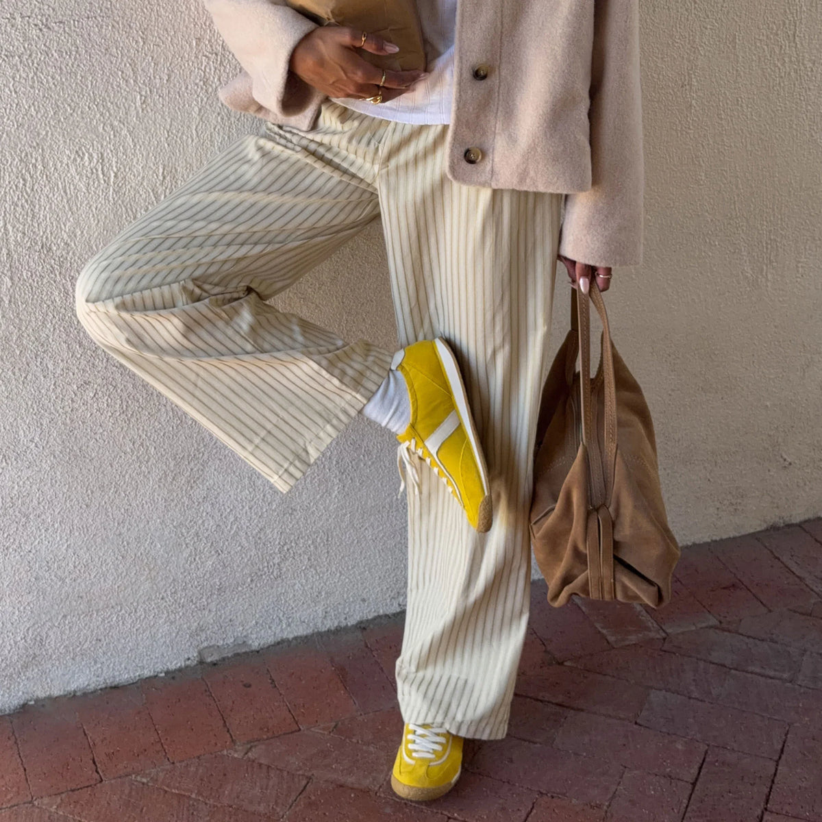 Sariya Nylon Sneaker - Yellow