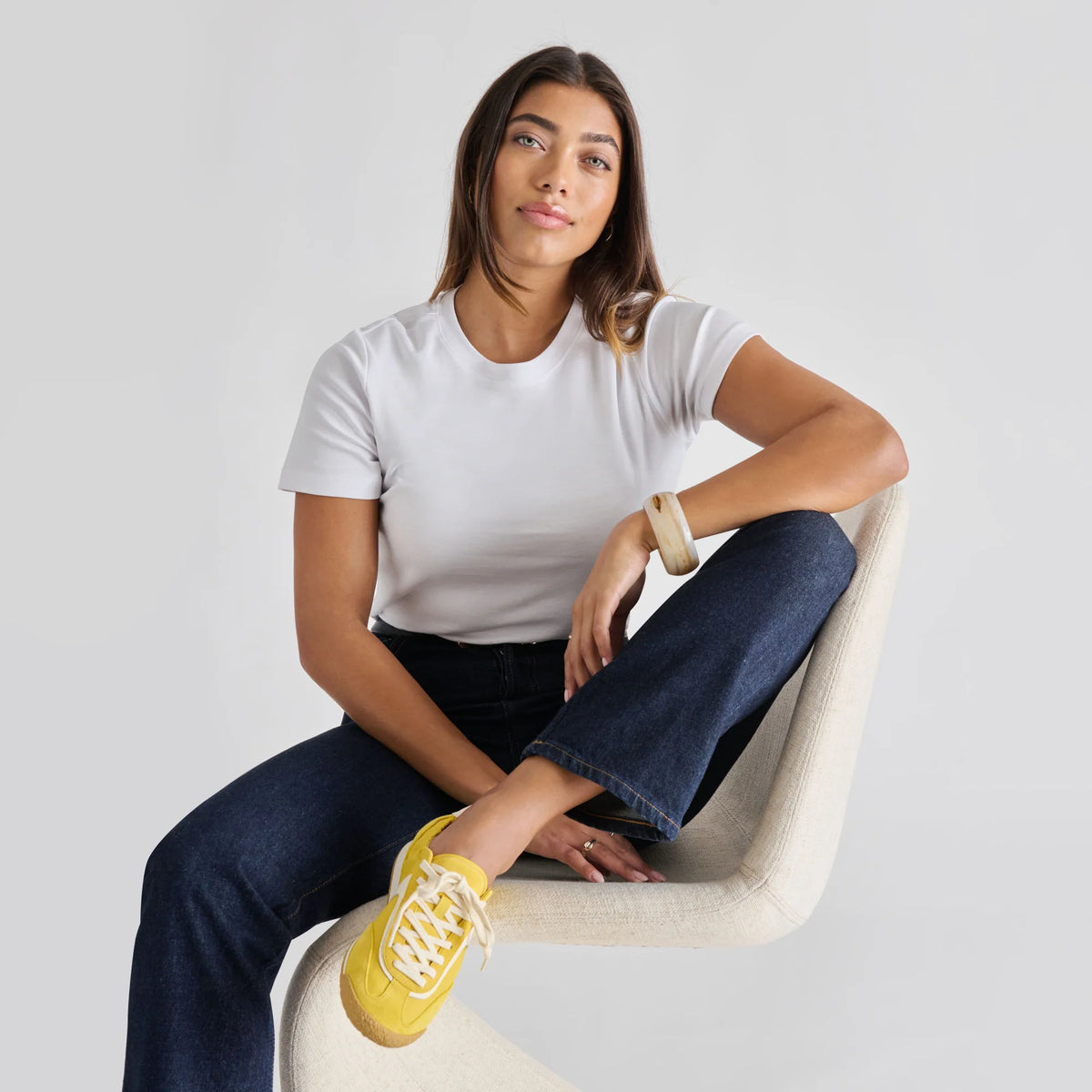 Sariya Nylon Sneaker - Yellow