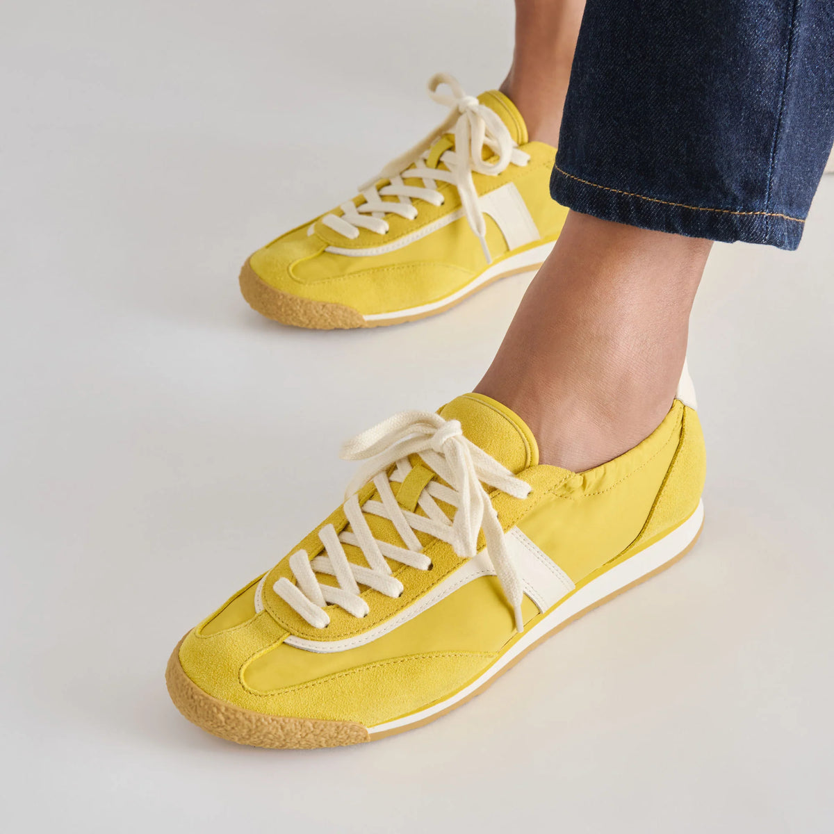Sariya Nylon Sneaker - Yellow