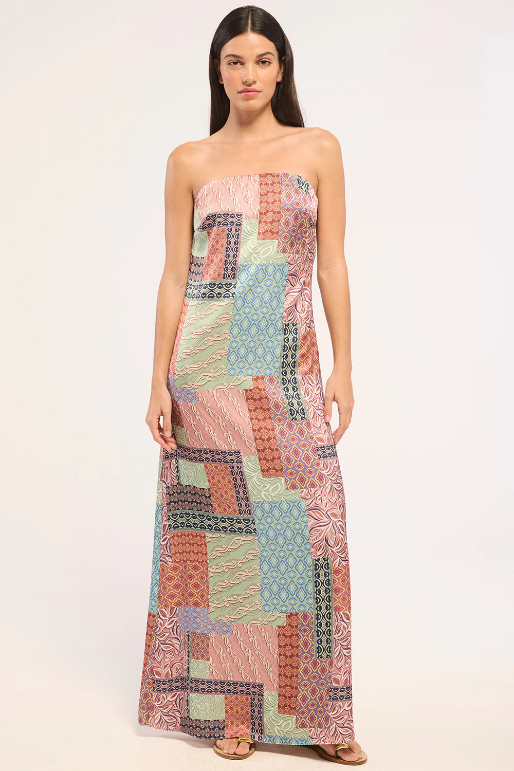 Amal Dress - Oasis Patchwork