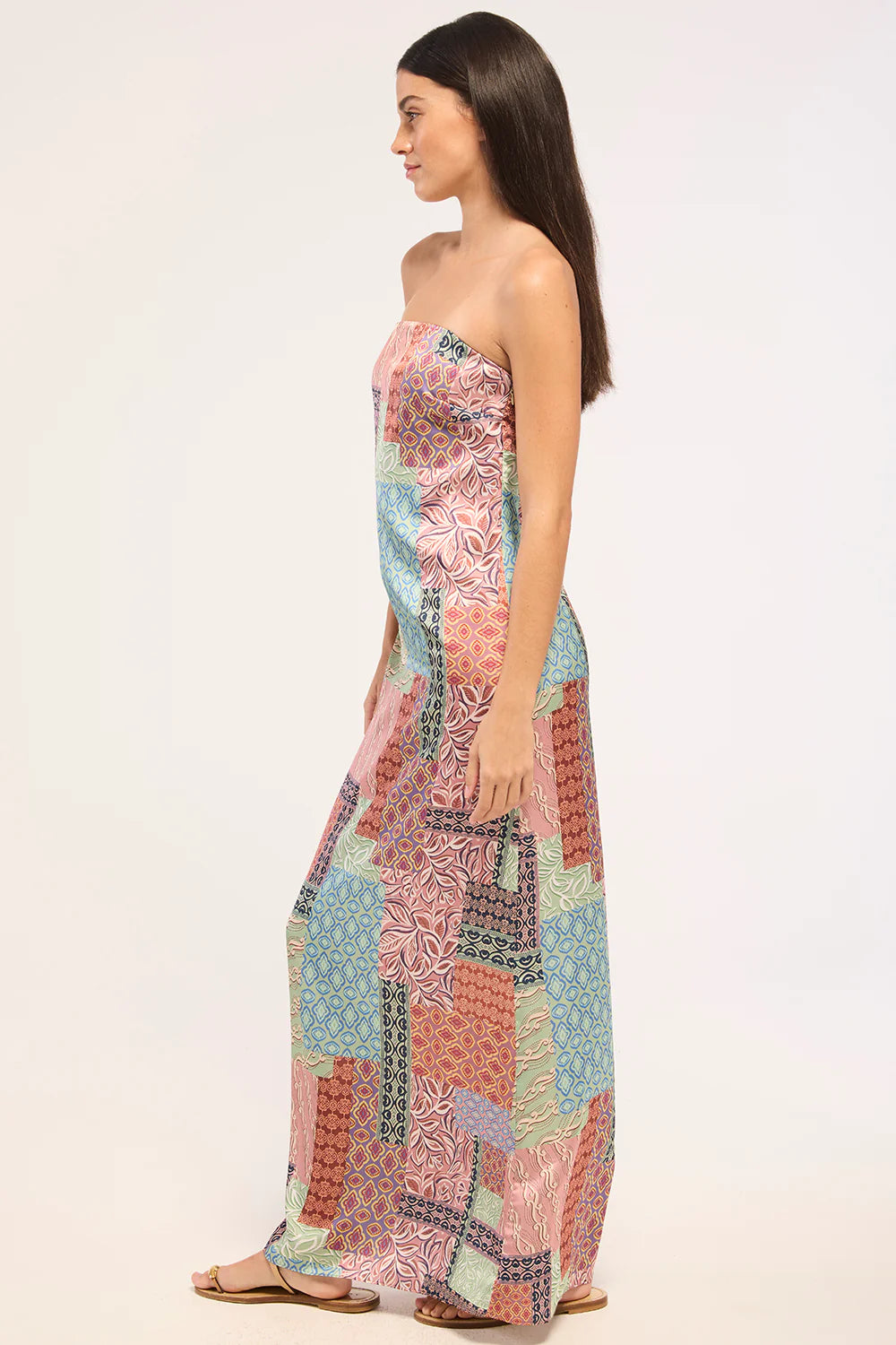 Amal Dress - Oasis Patchwork