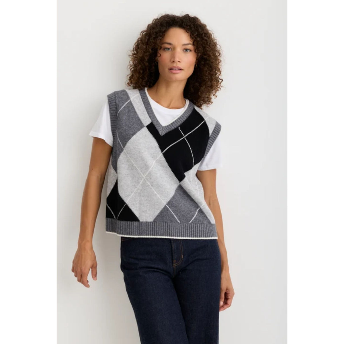 Imogen Vest - Heather Grey