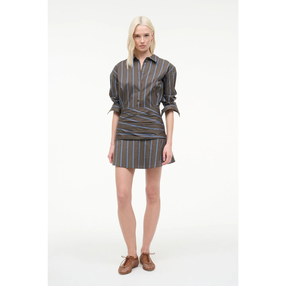 Indya Mini Dress - Huntington Stripe