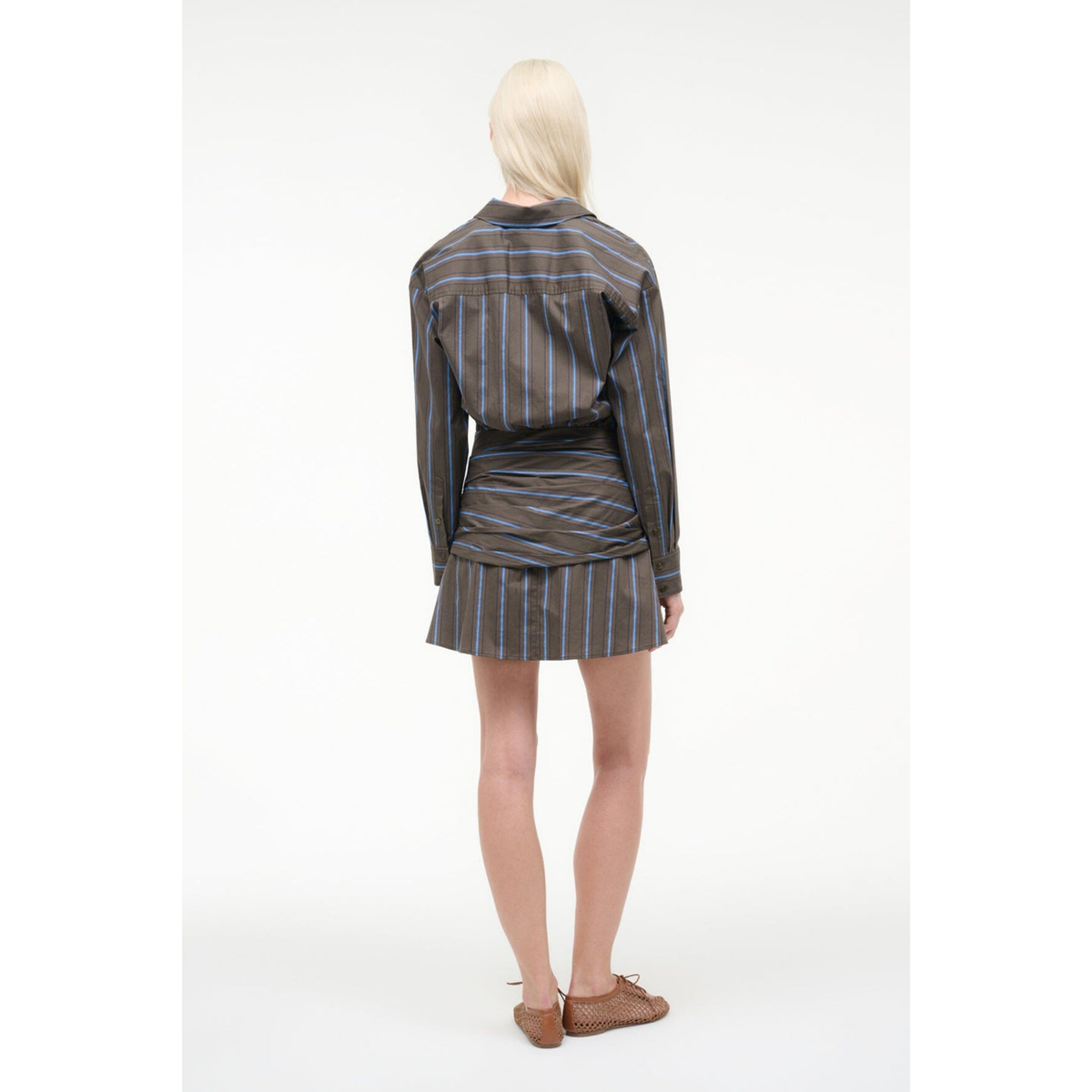 Indya Mini Dress - Huntington Stripe