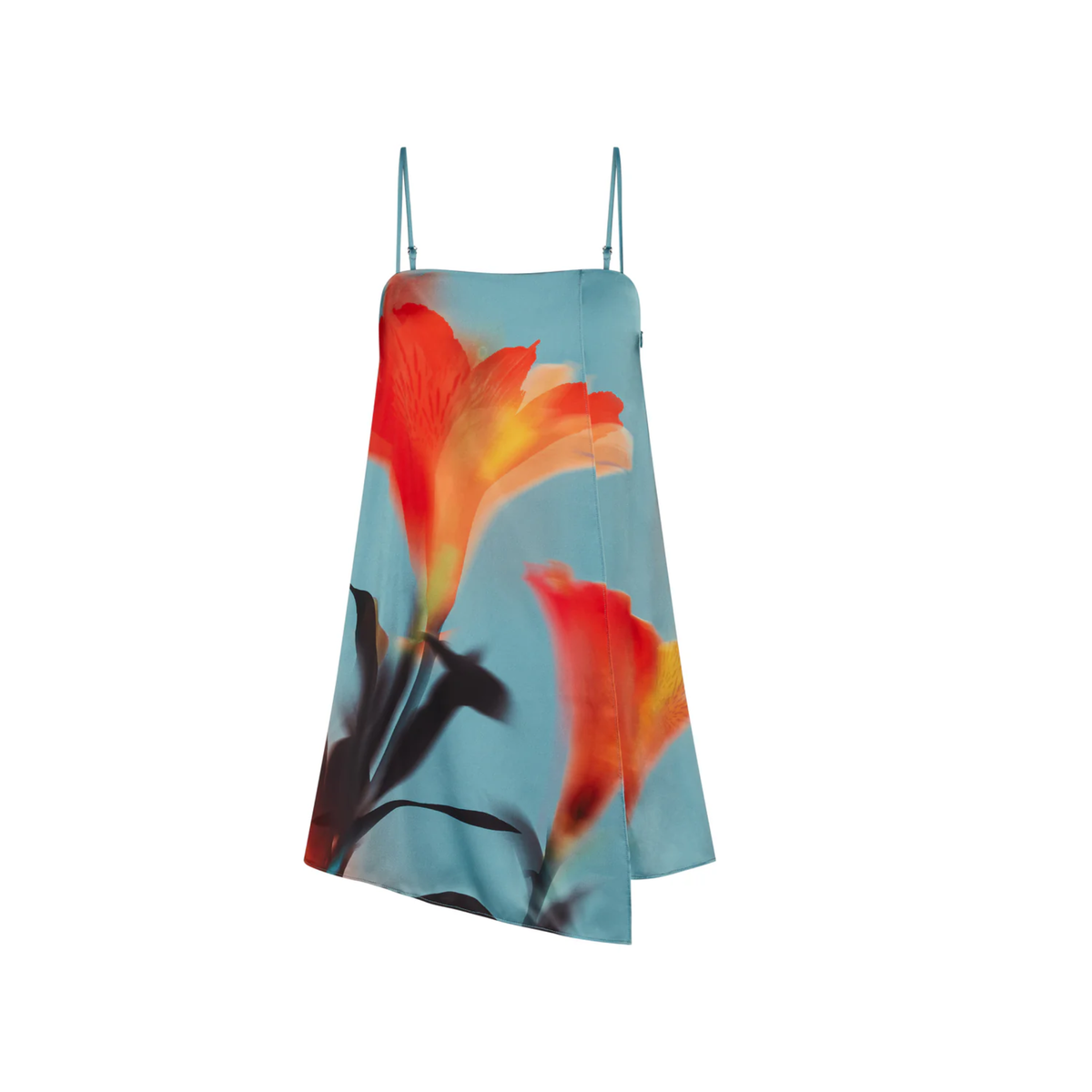 Inez Dress - Fire Petal
