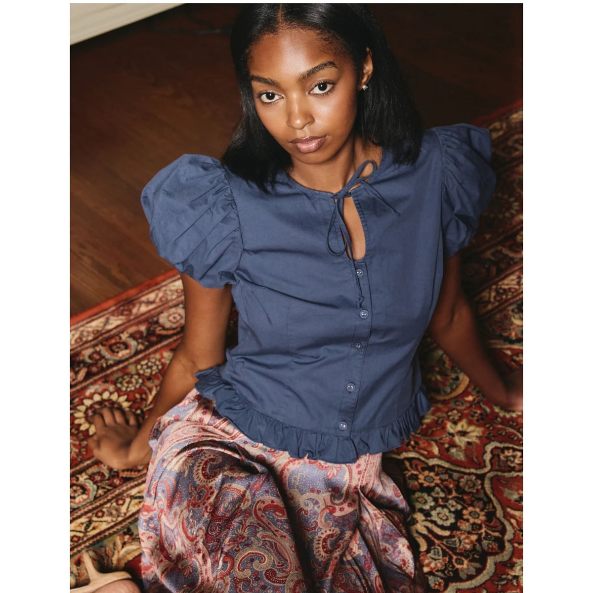 Iridessa Top - Mood Indigo