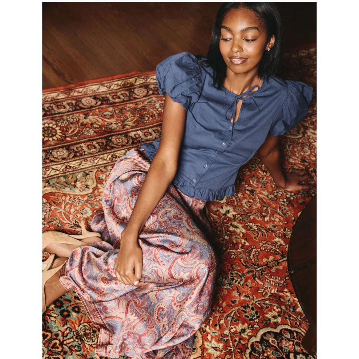 Iridessa Top - Mood Indigo