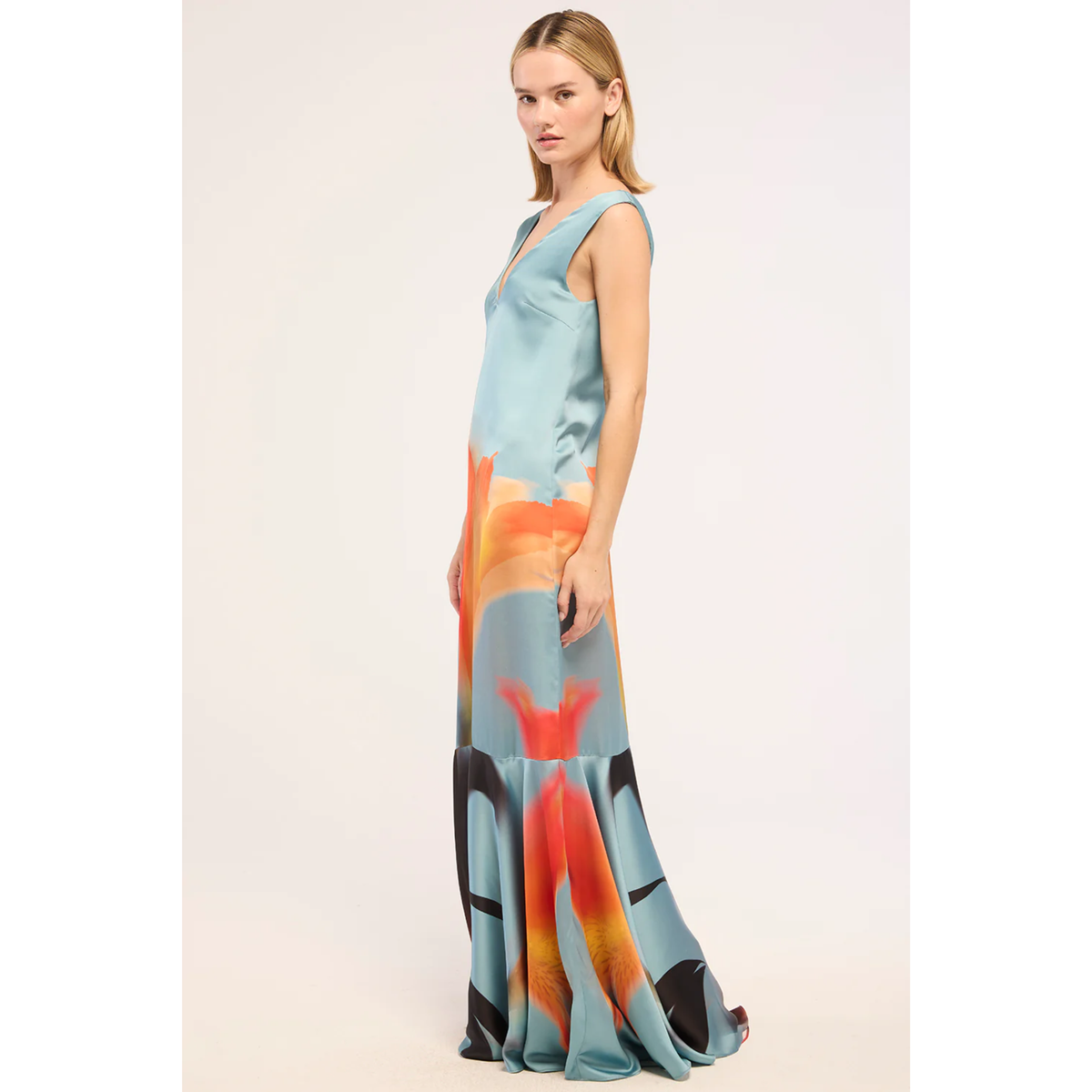 Isah Dress - Fire Petal