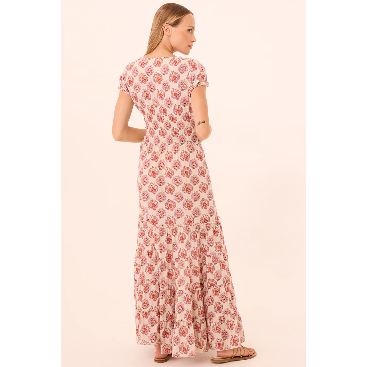 Judith Dress - Paisley Block Print