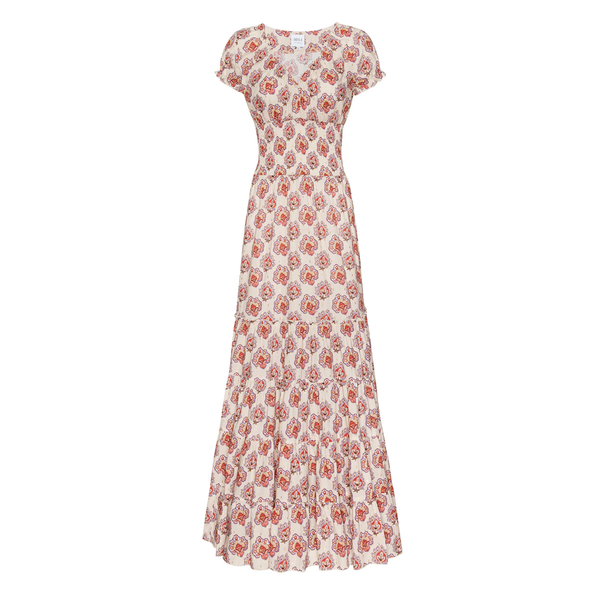 Judith Dress - Paisley Block Print
