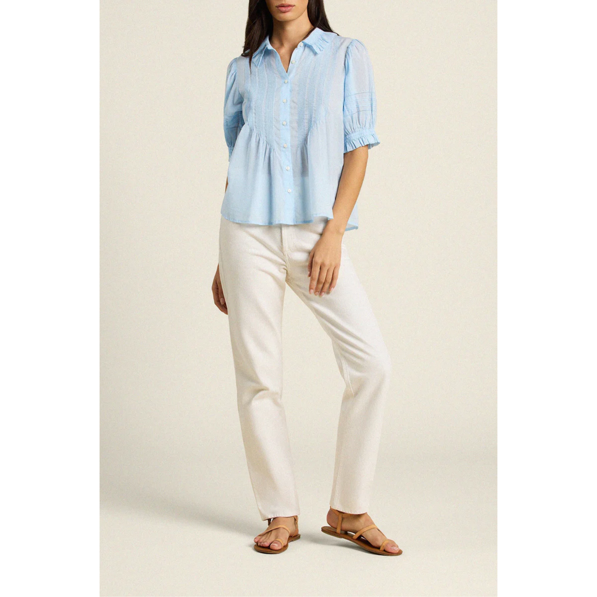 Jess Blouse - Hydrangea