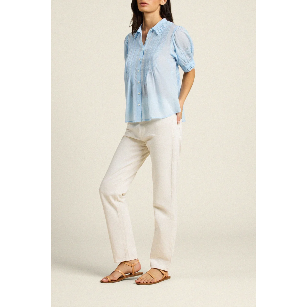Jess Blouse - Hydrangea