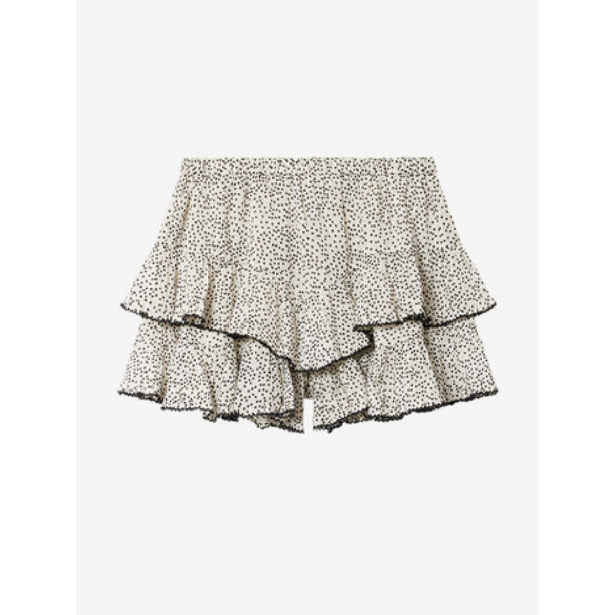 Jocadia Shorts - Ecru And Black