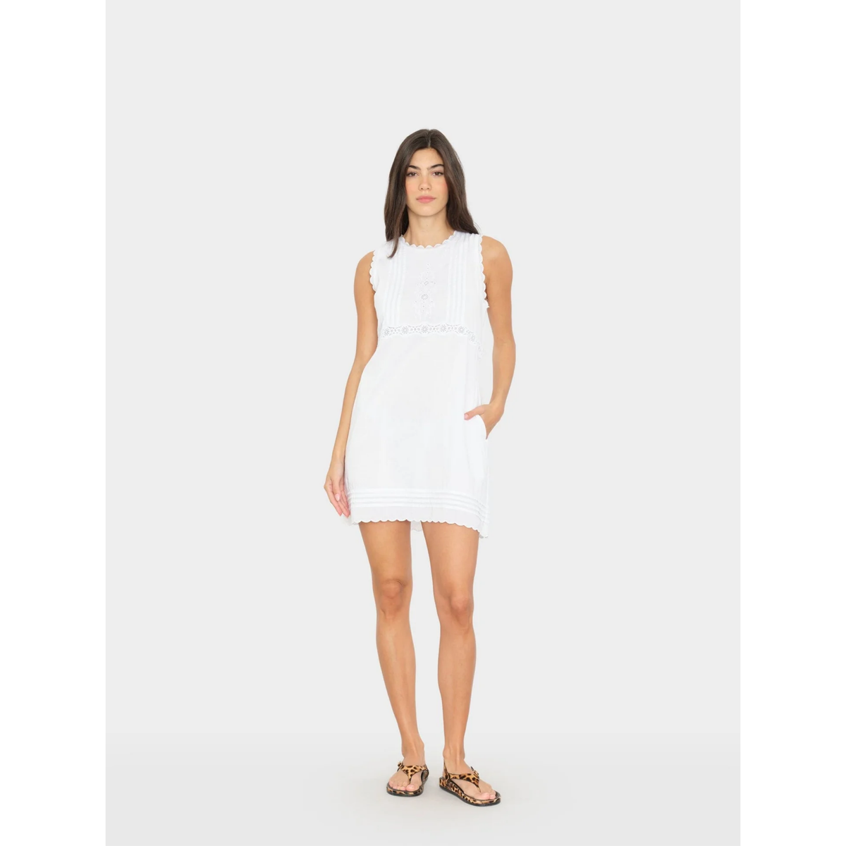 Justine Dress - White